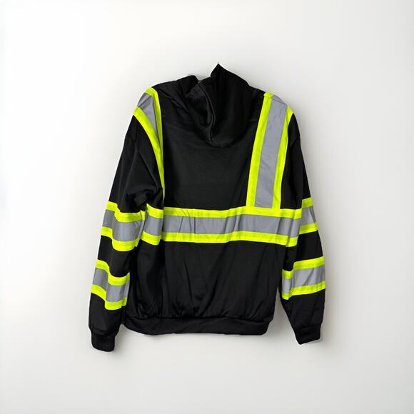 Pyramex High Visibility Insulated Bomber Winter Safety PARKA COAT - Picture 6 of 11